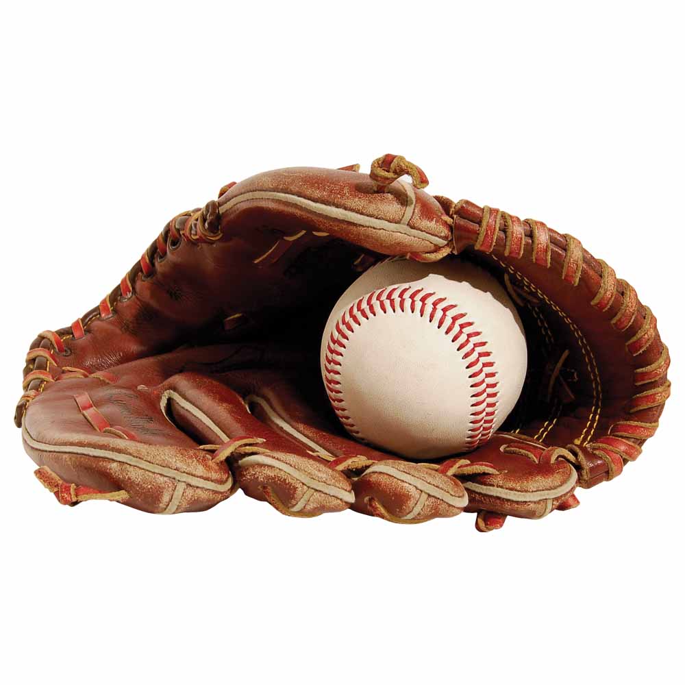 Baseball Glove & Ball Wall Decal (6 Sizes Available)