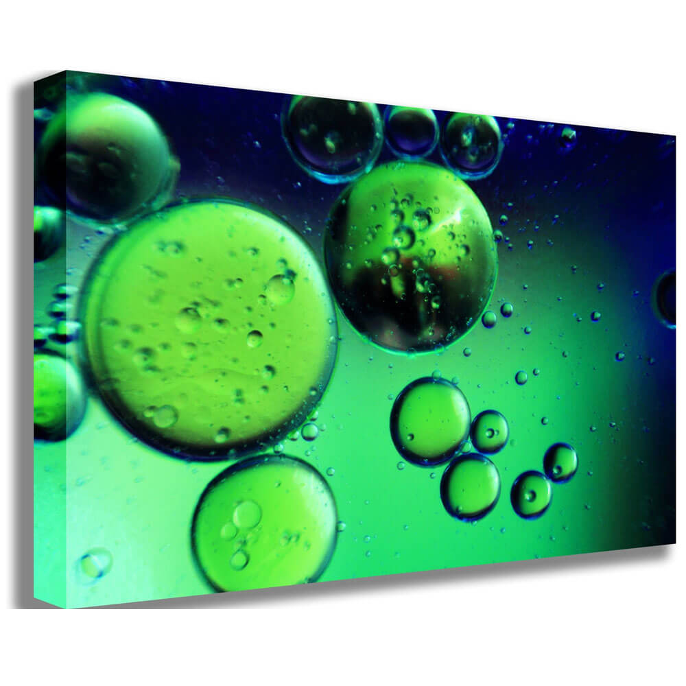 Boer Green Oil & Water Canvas Print (2 Sizes Available)