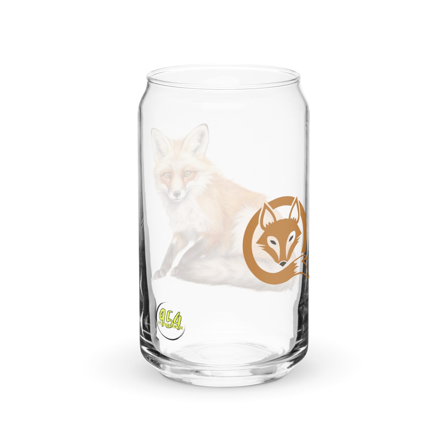 Red Fox 954 Siganture Can-shaped glass