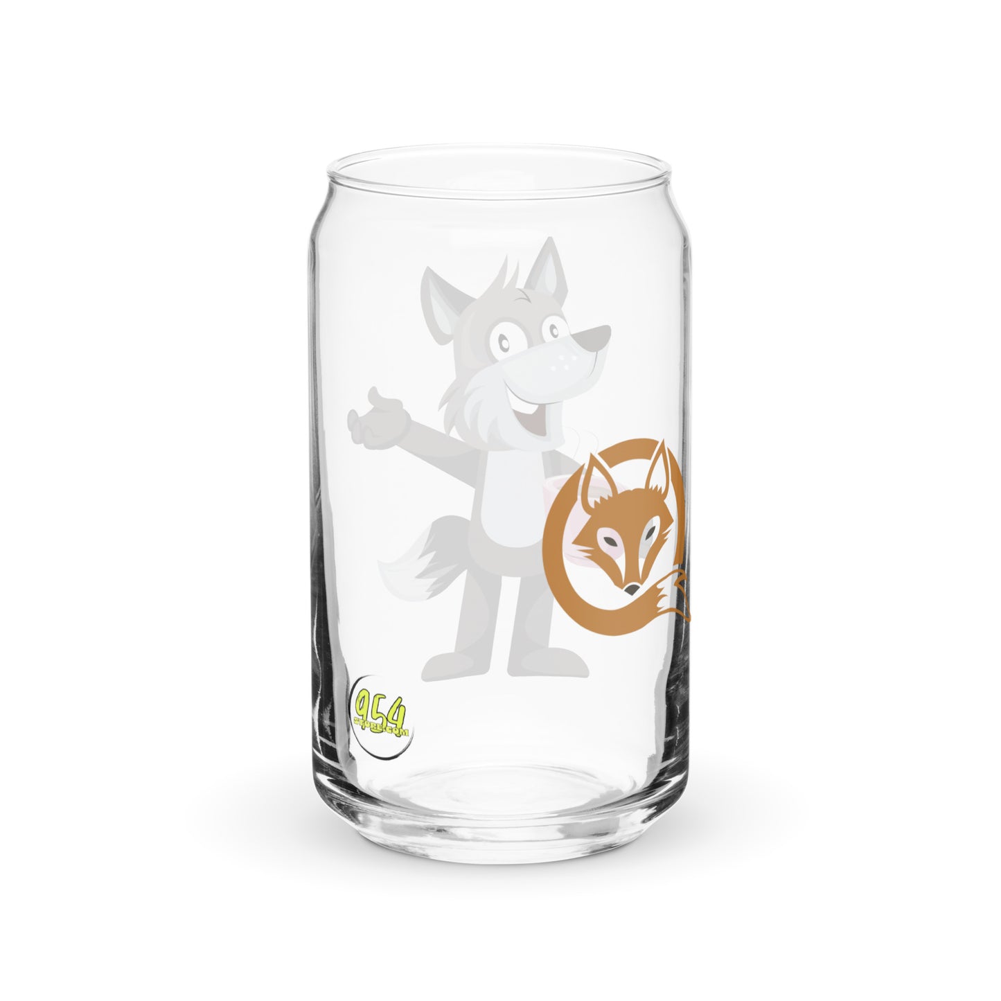 Fox Animated 954 Signature Can-shaped glass