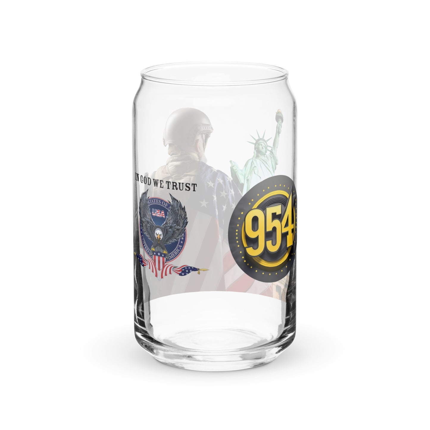 Liberty 954 SIgnature Can-shaped glass