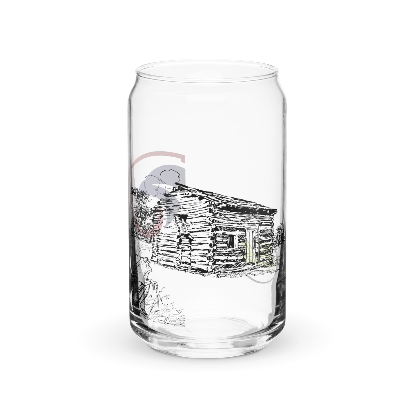 Cabin & Frog 954 Signature Can-shaped glass