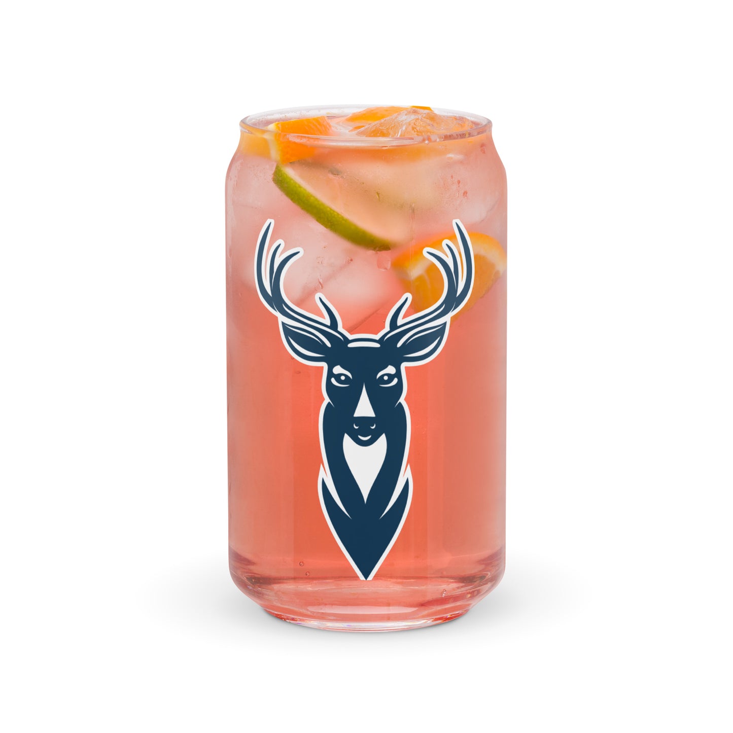 Deer Head 954 Signature Can-shaped glass