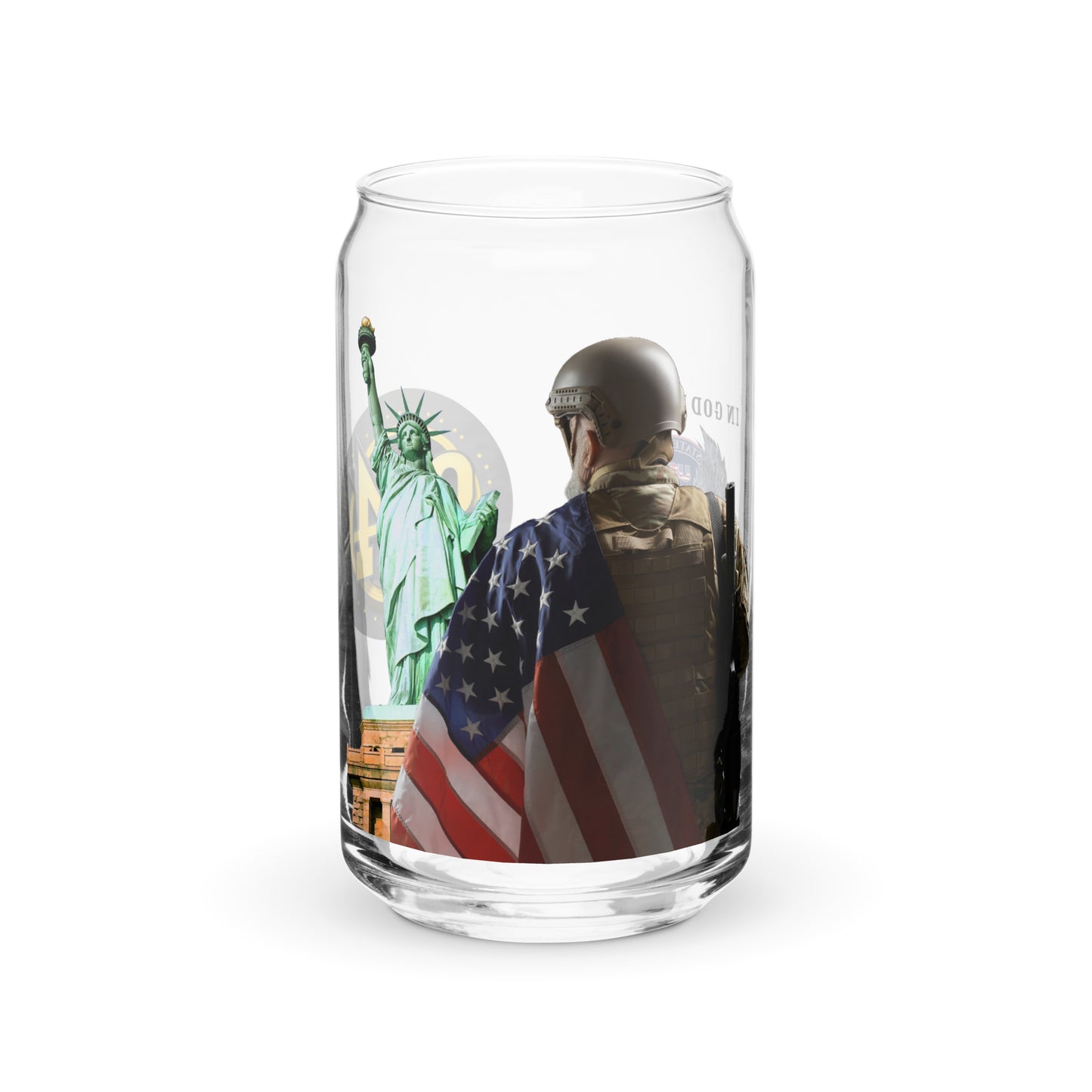 Liberty 954 SIgnature Can-shaped glass