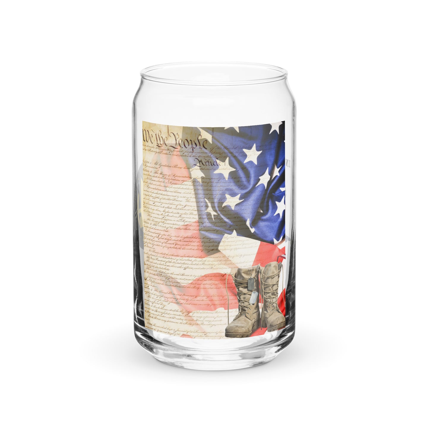 We The People 954 Signature Can-shaped glass