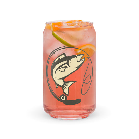 Angler Fish & Rod 954 Signature Can-shaped glass