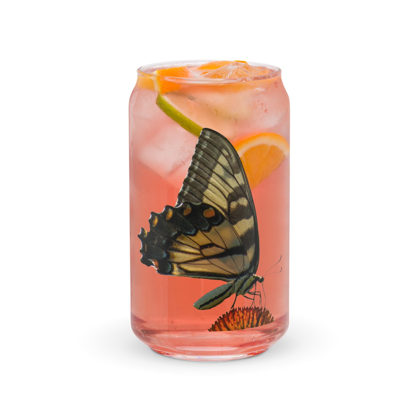 Butterfly 954 Signature Can-shaped glass