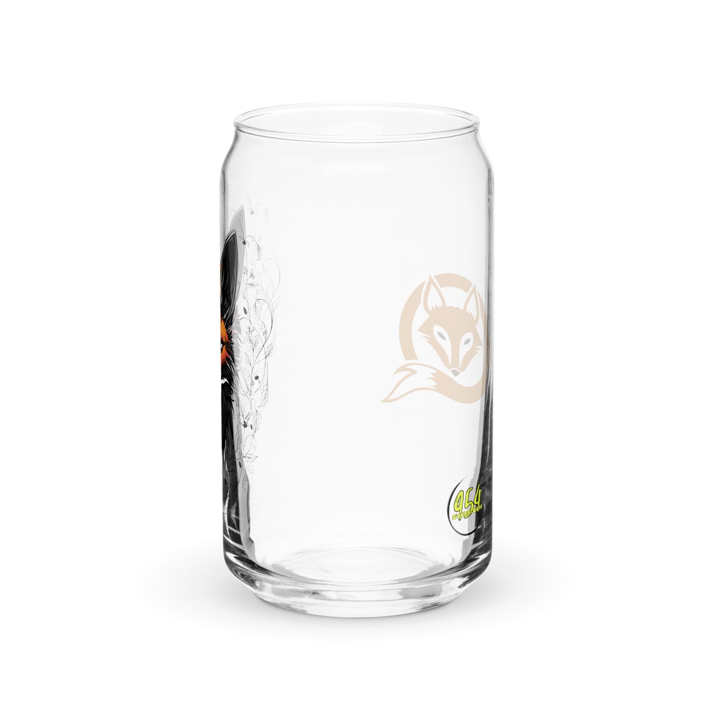 Fox Head 954 Signature Can-shaped glass