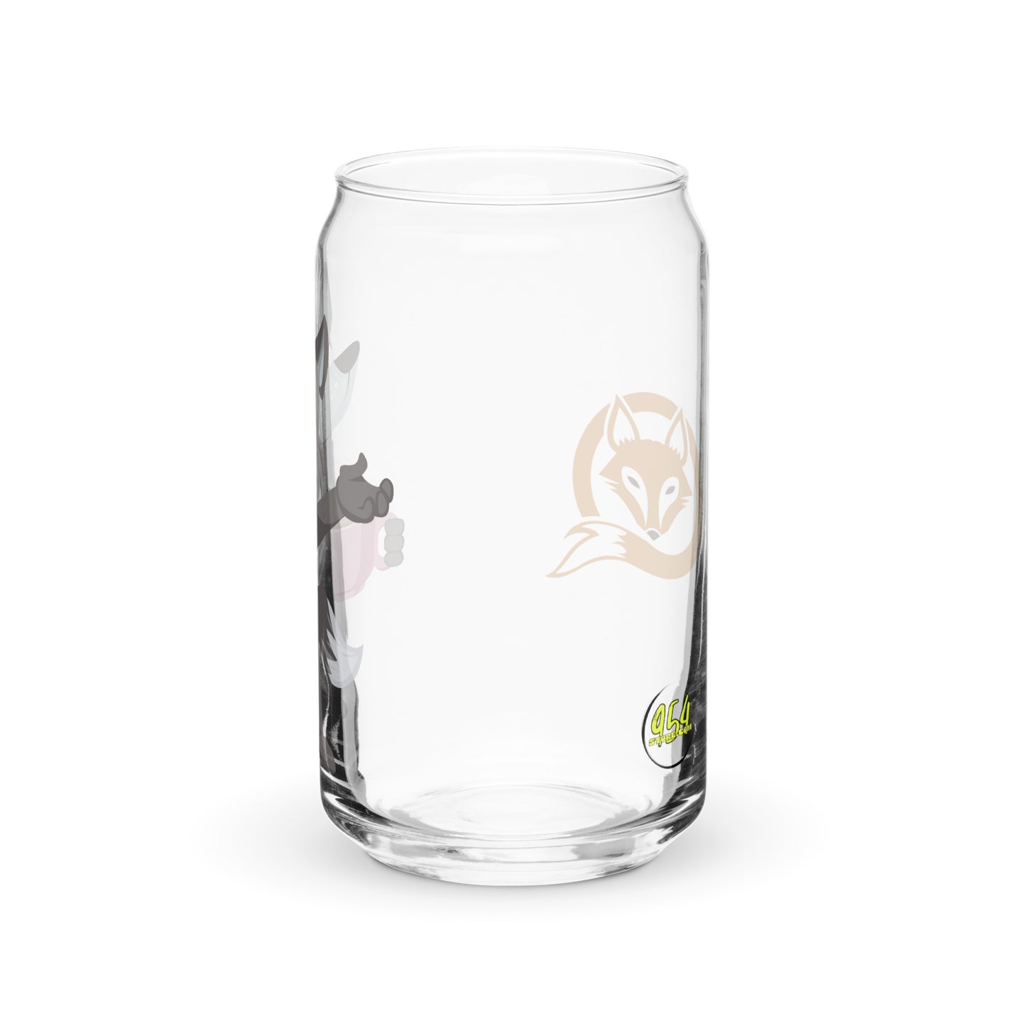 Fox Animated 954 Signature Can-shaped glass