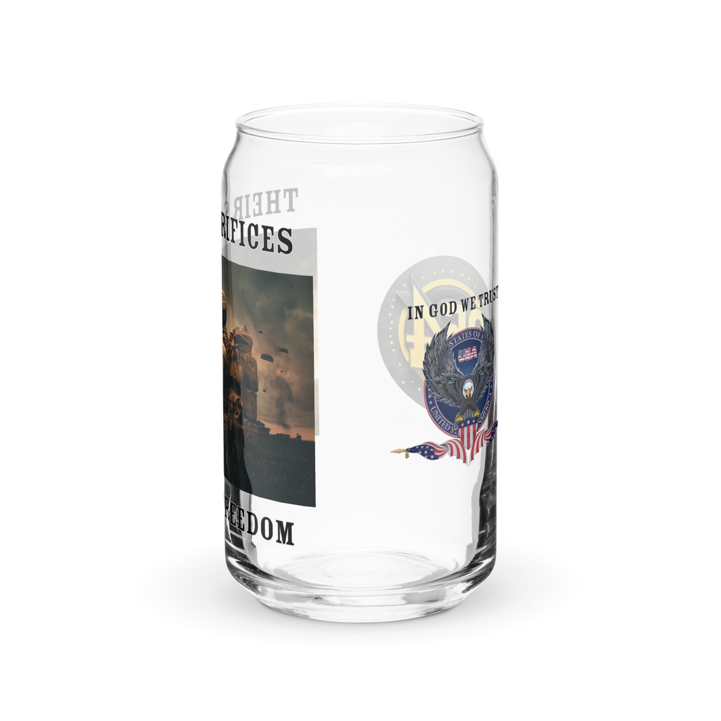 Freedom 954 Signature Can-shaped glass