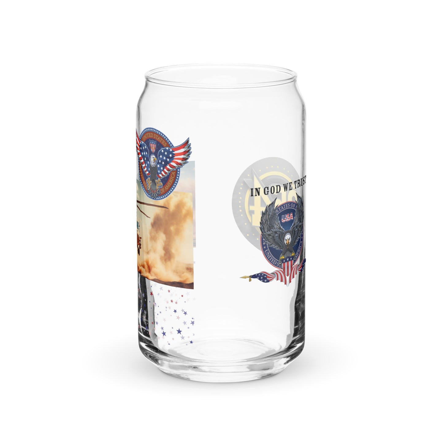 HELO #2 954 Signature Can-shaped glass