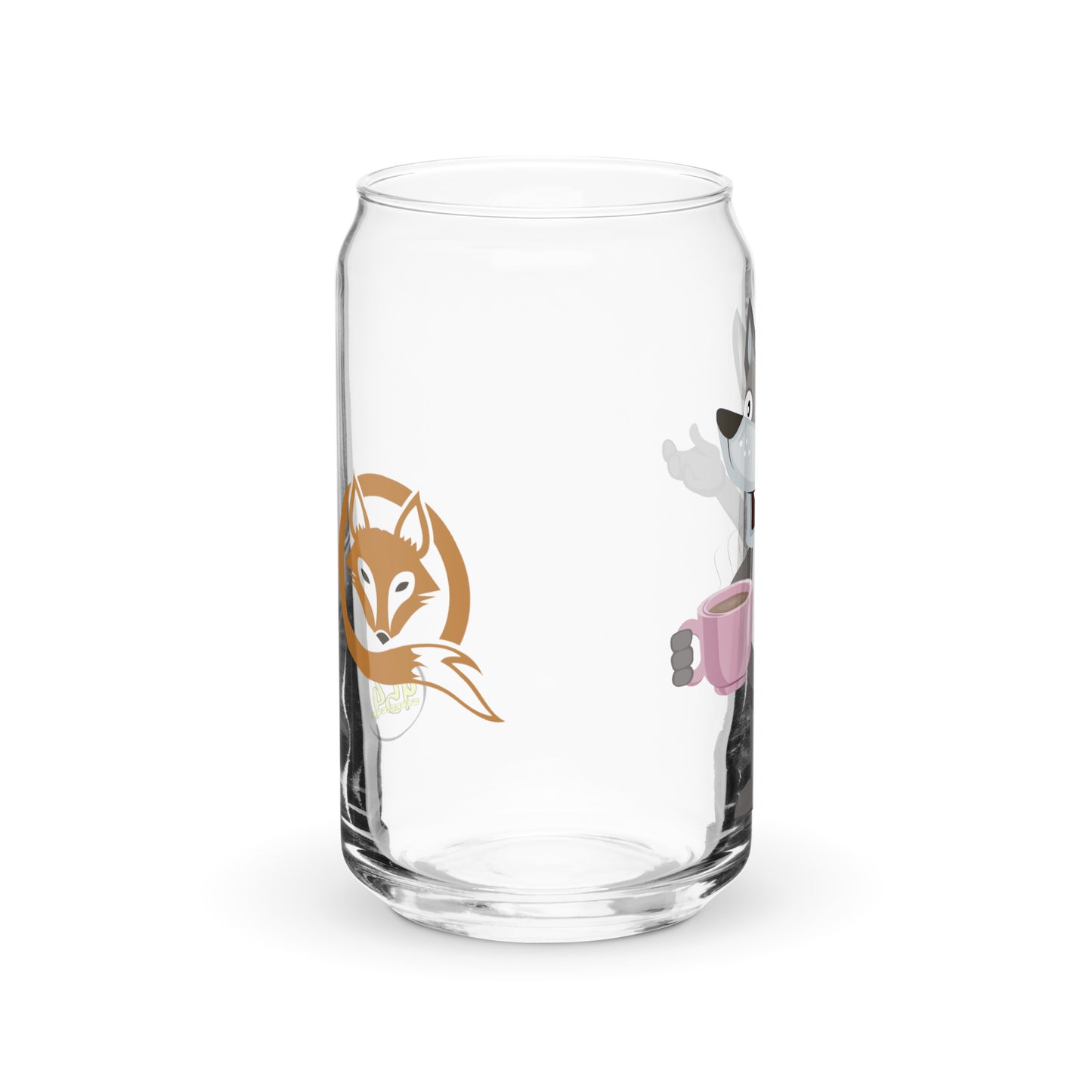 Fox Animated 954 Signature Can-shaped glass