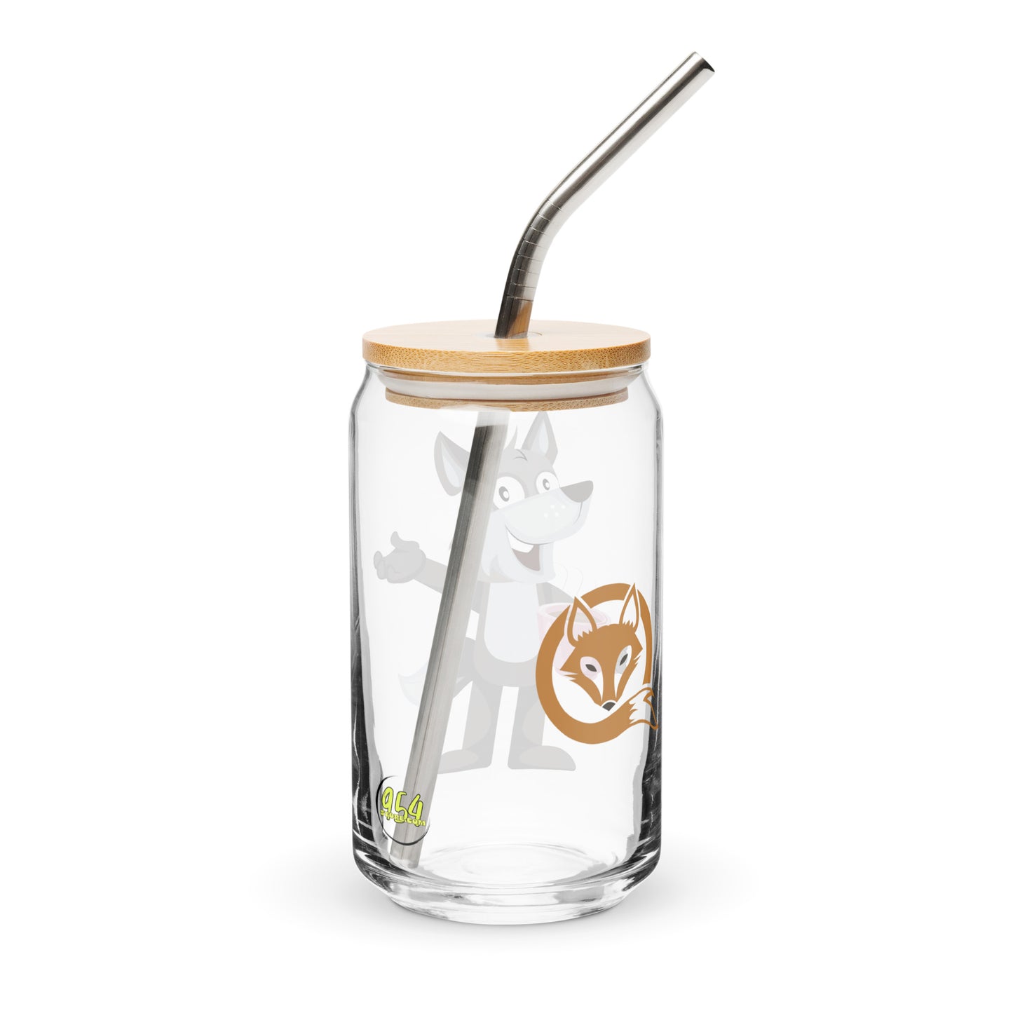 Fox Animated 954 Signature Can-shaped glass