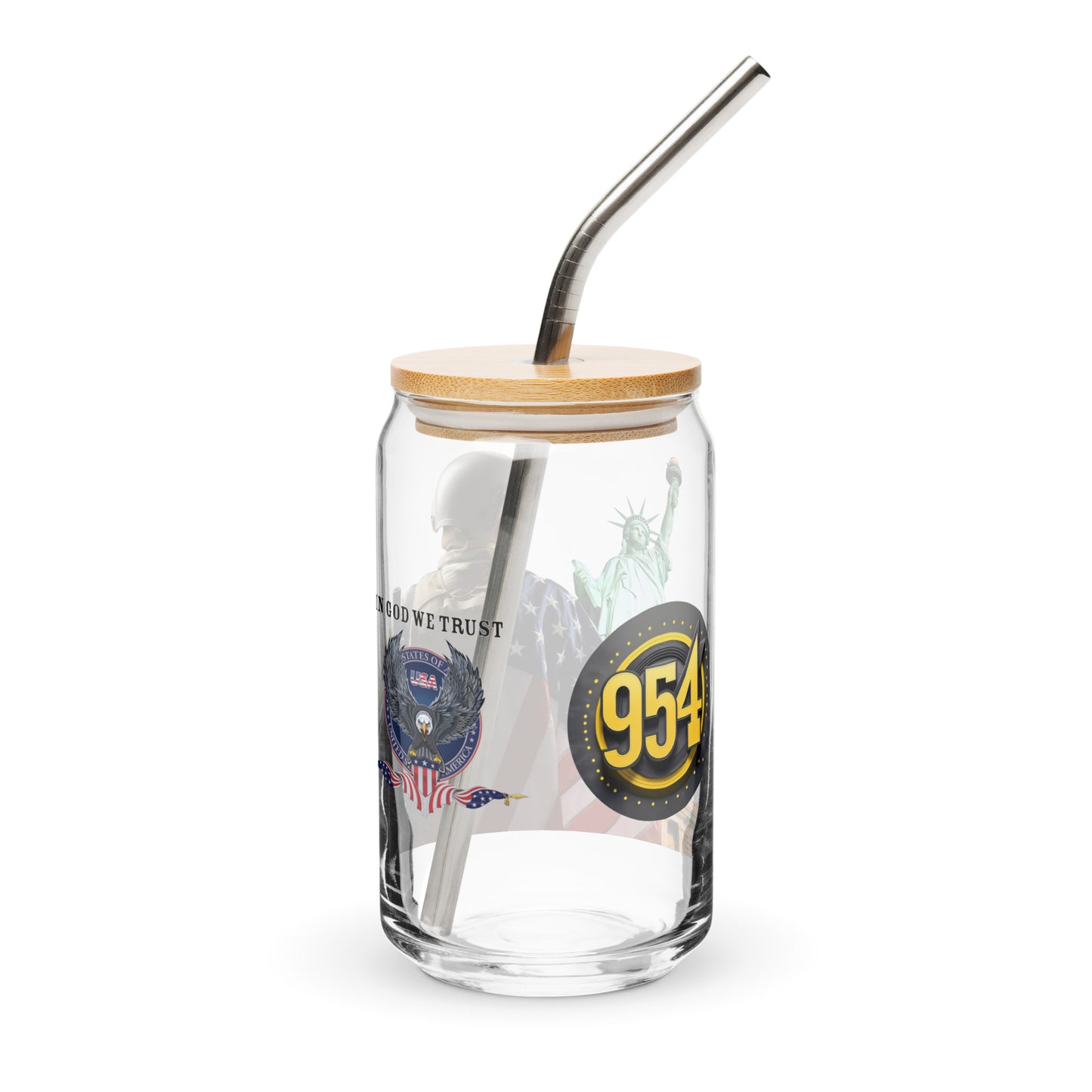 Liberty 954 SIgnature Can-shaped glass