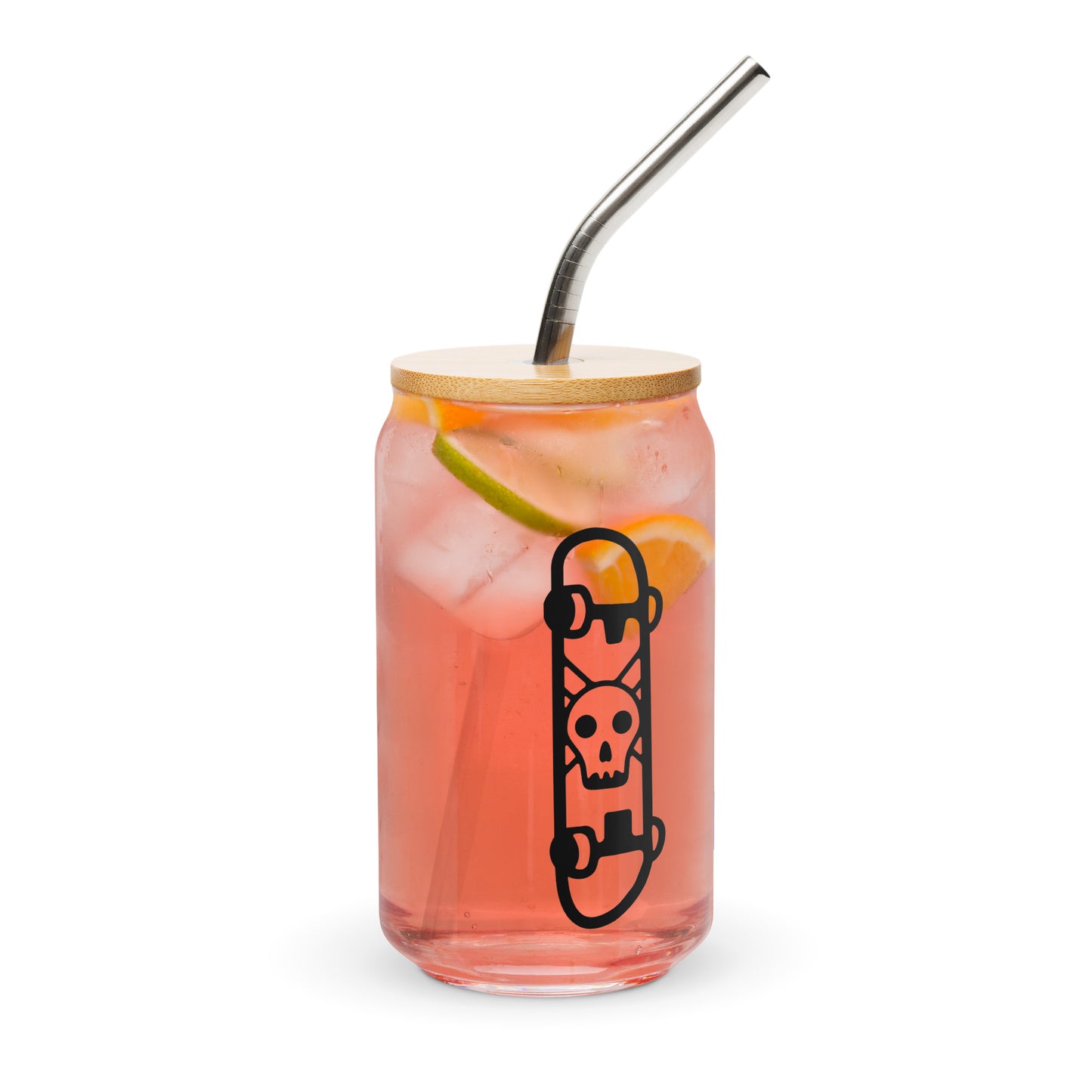 Skateboarder 954 Signature Can-shaped glass