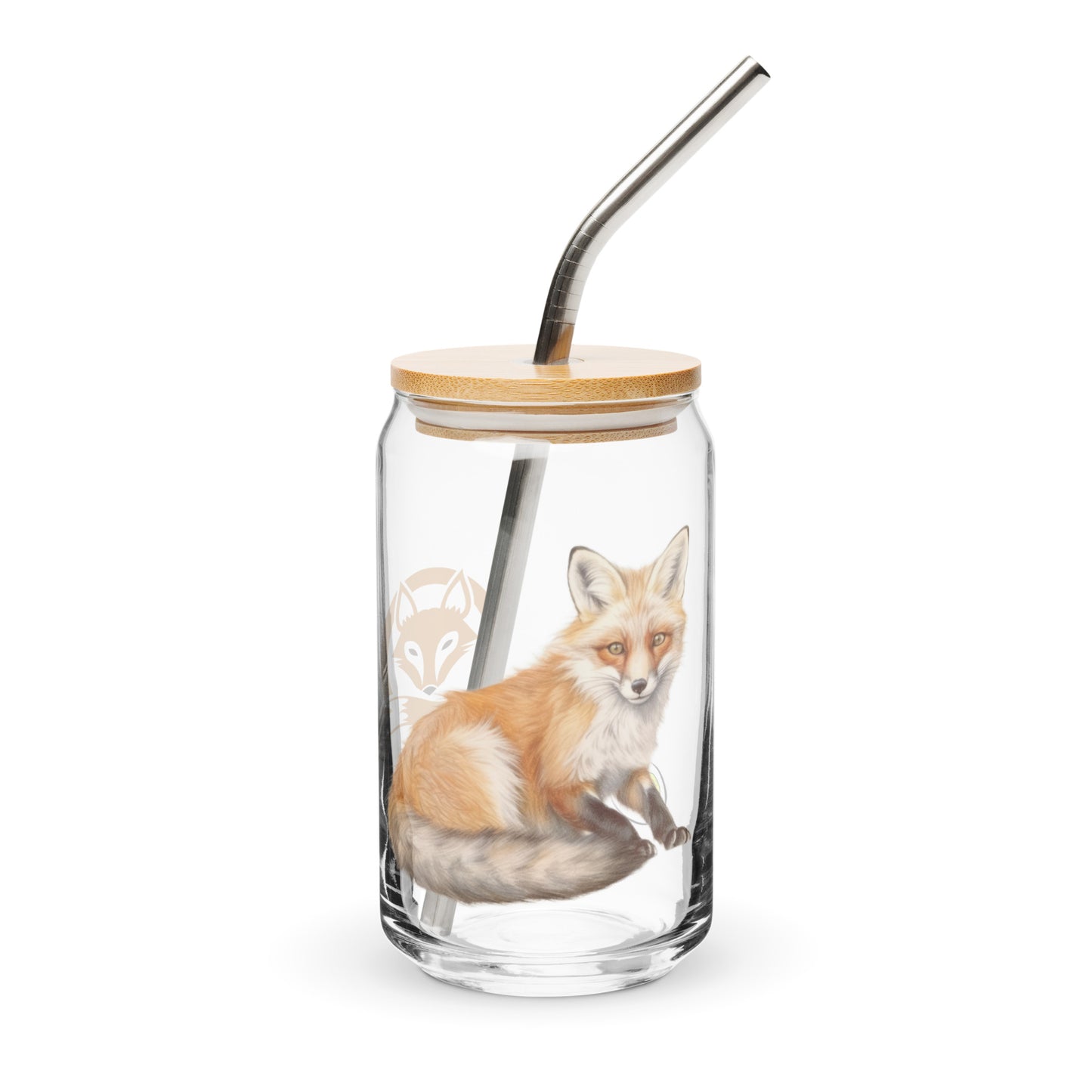 Red Fox 954 Siganture Can-shaped glass