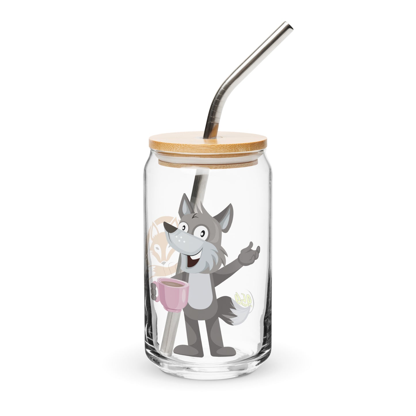 Fox Animated 954 Signature Can-shaped glass