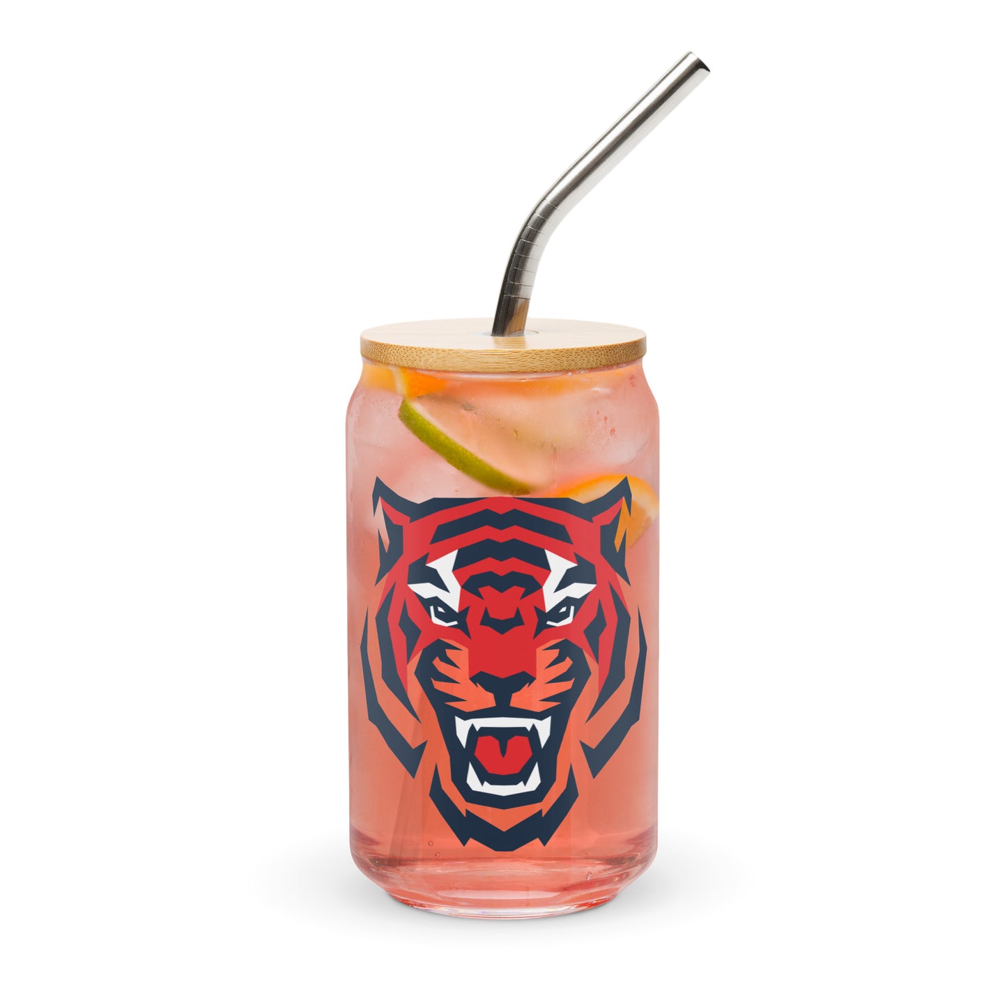 Tiger Head 954 Signature Can-shaped glass