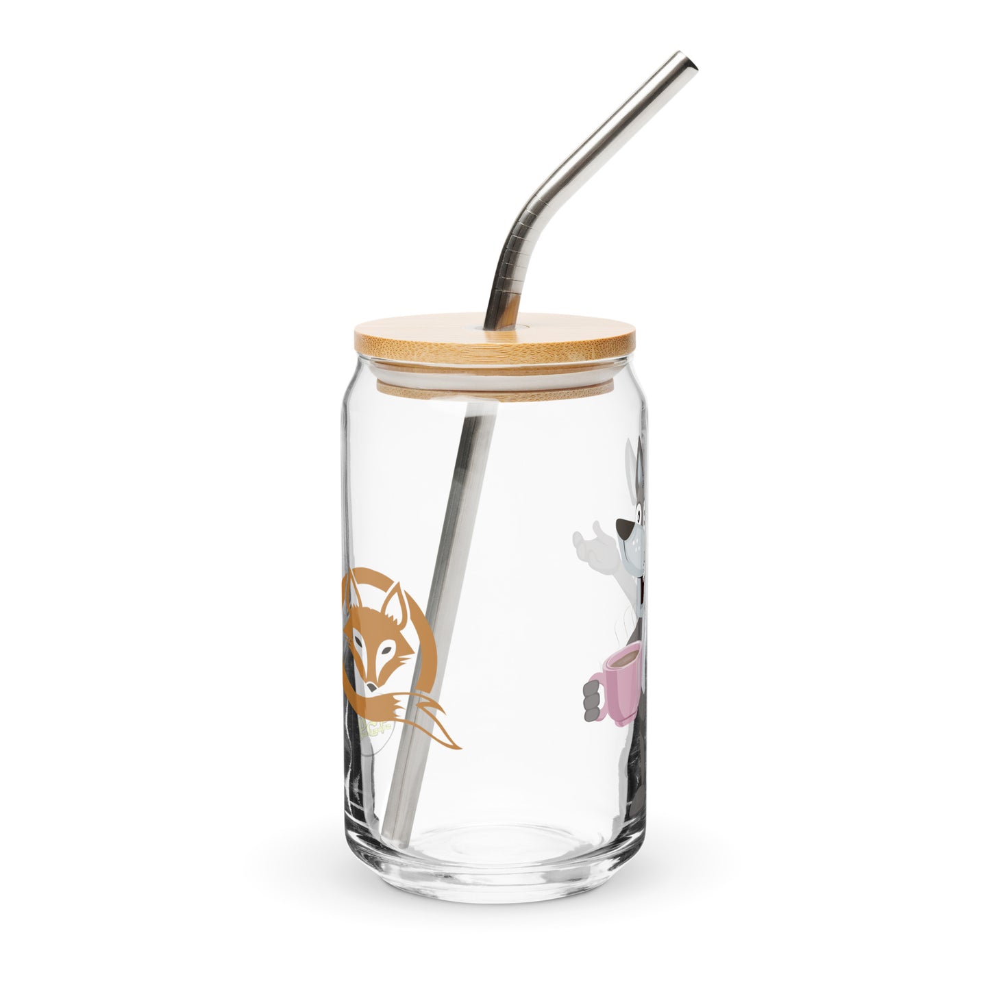 Fox Animated 954 Signature Can-shaped glass