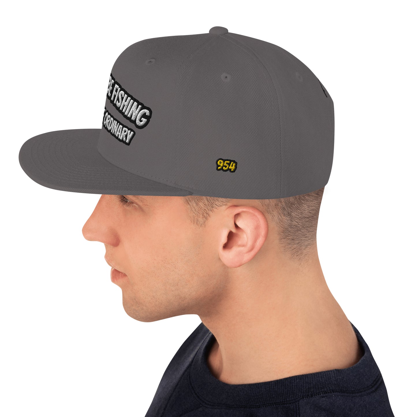 Rather be Fishing 954 Signature Snapback Hat