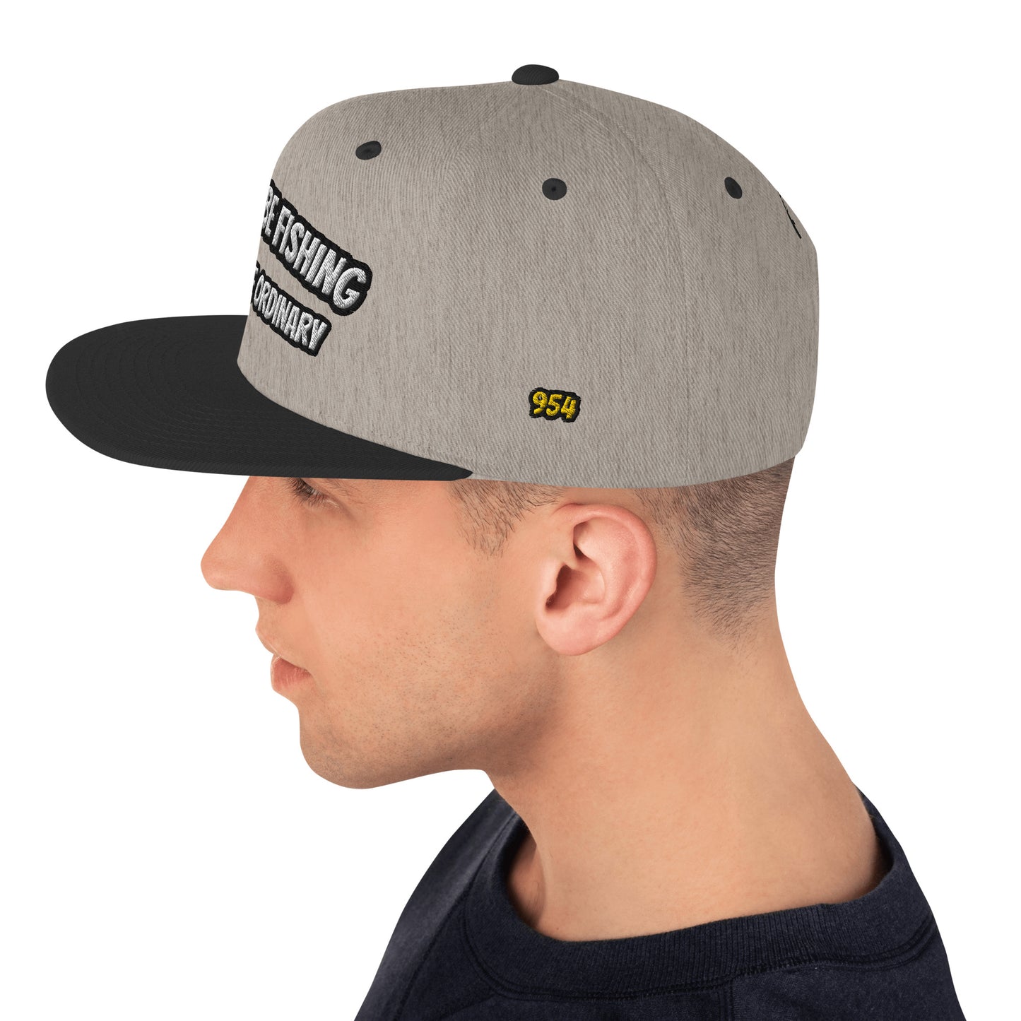 Rather be Fishing 954 Signature Snapback Hat