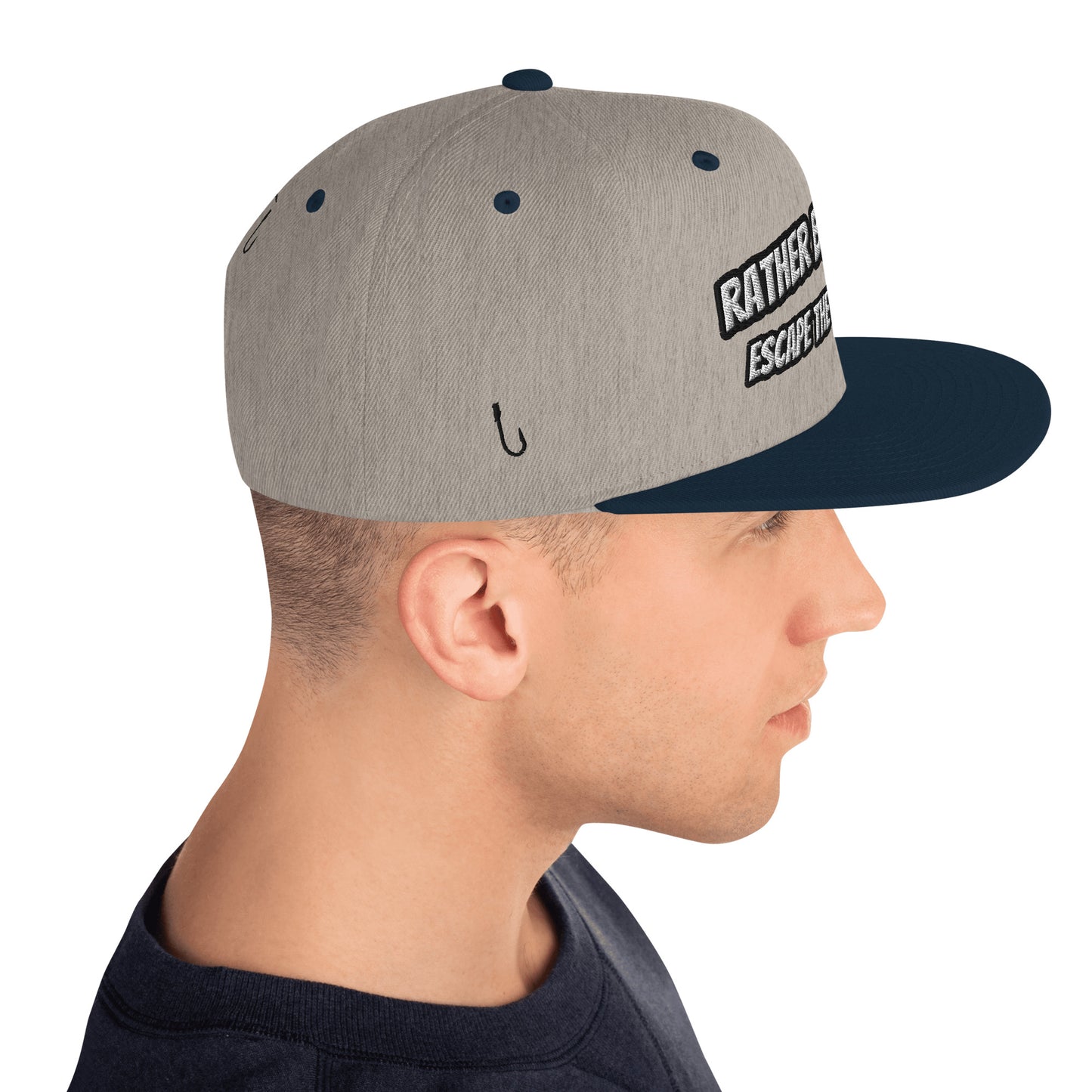 Rather be Fishing 954 Signature Snapback Hat