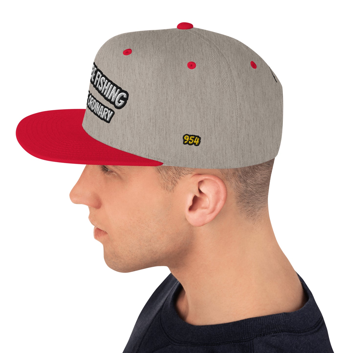 Rather be Fishing 954 Signature Snapback Hat