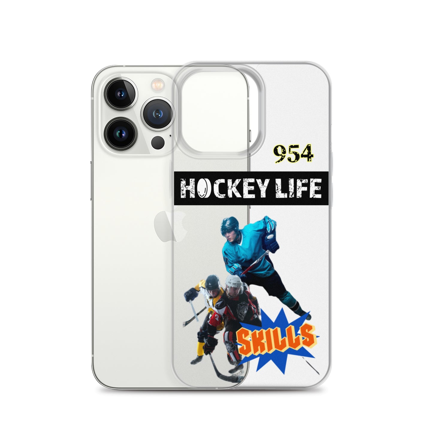 Hockey Life 954 Signature Clear Case for iPhone®