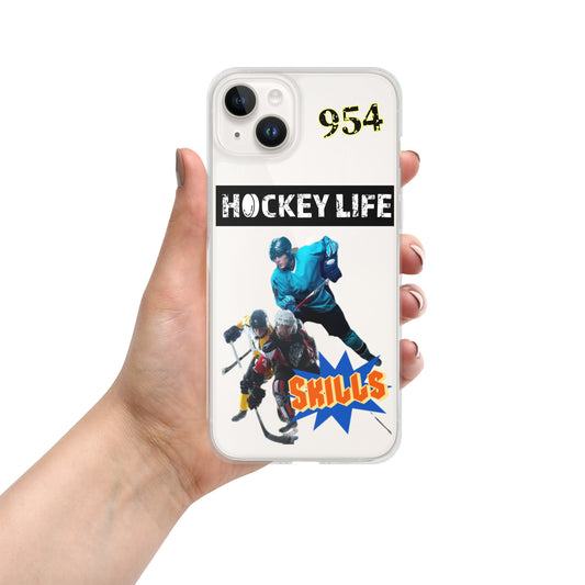 Hockey Life 954 Signature Clear Case for iPhone®