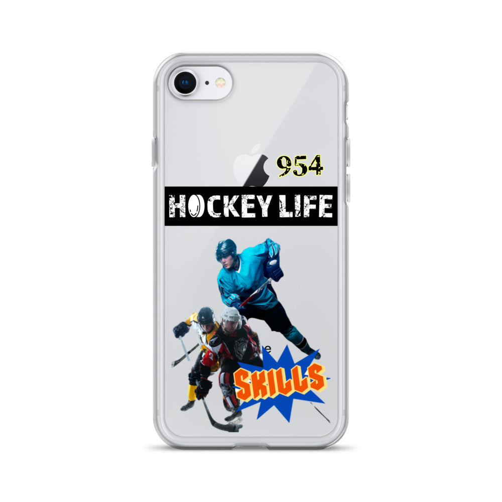 Hockey Life 954 Signature Clear Case for iPhone®