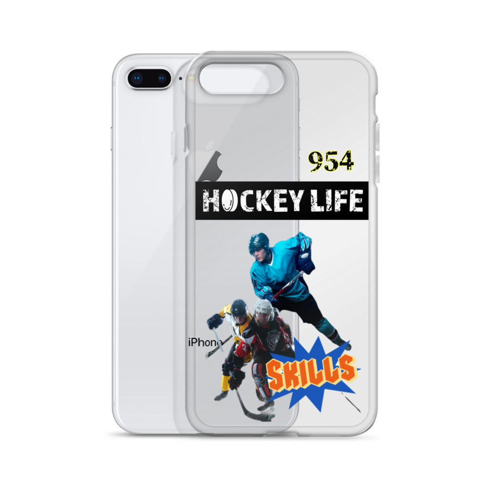 Hockey Life 954 Signature Clear Case for iPhone®