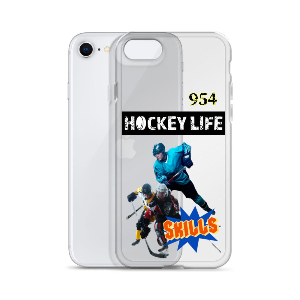 Hockey Life 954 Signature Clear Case for iPhone®