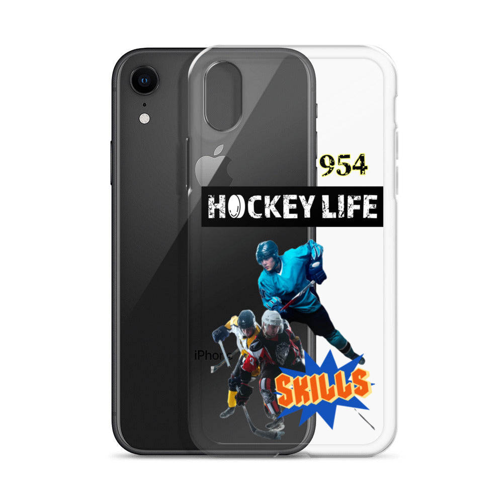 Hockey Life 954 Signature Clear Case for iPhone®