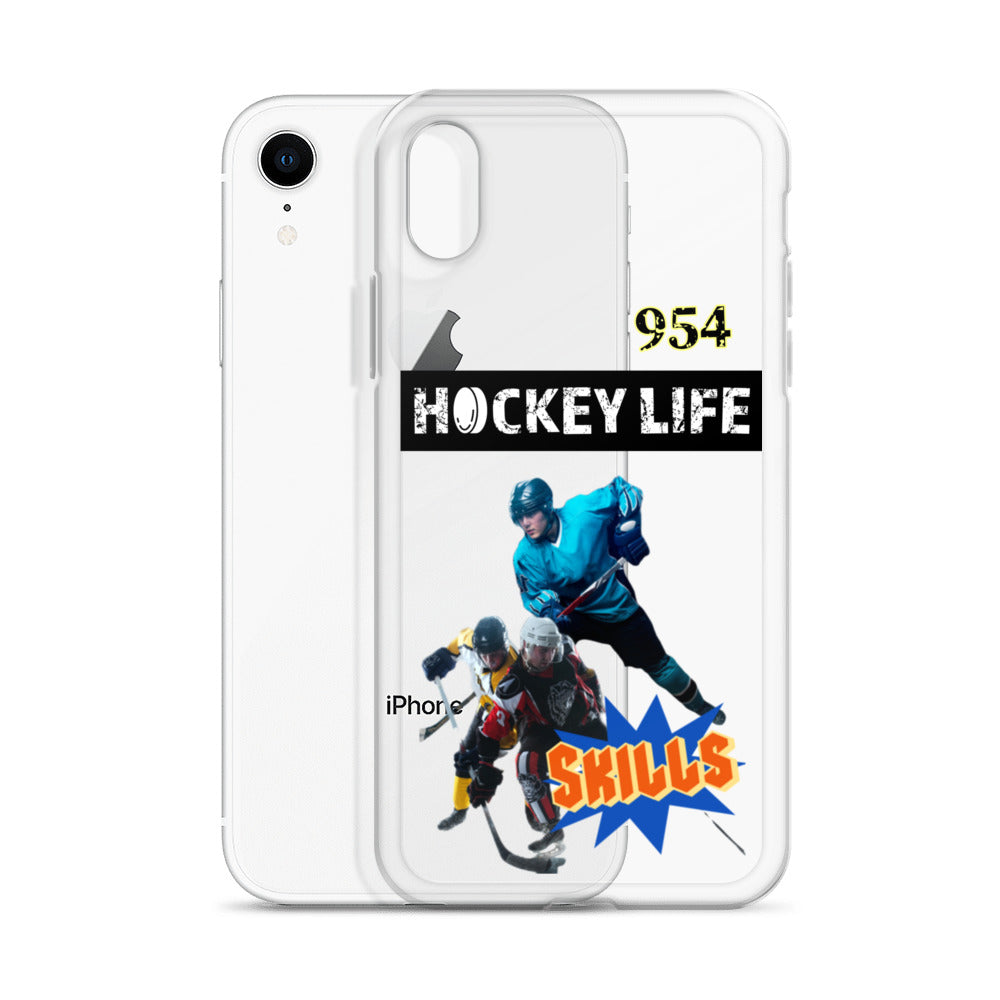 Hockey Life 954 Signature Clear Case for iPhone®