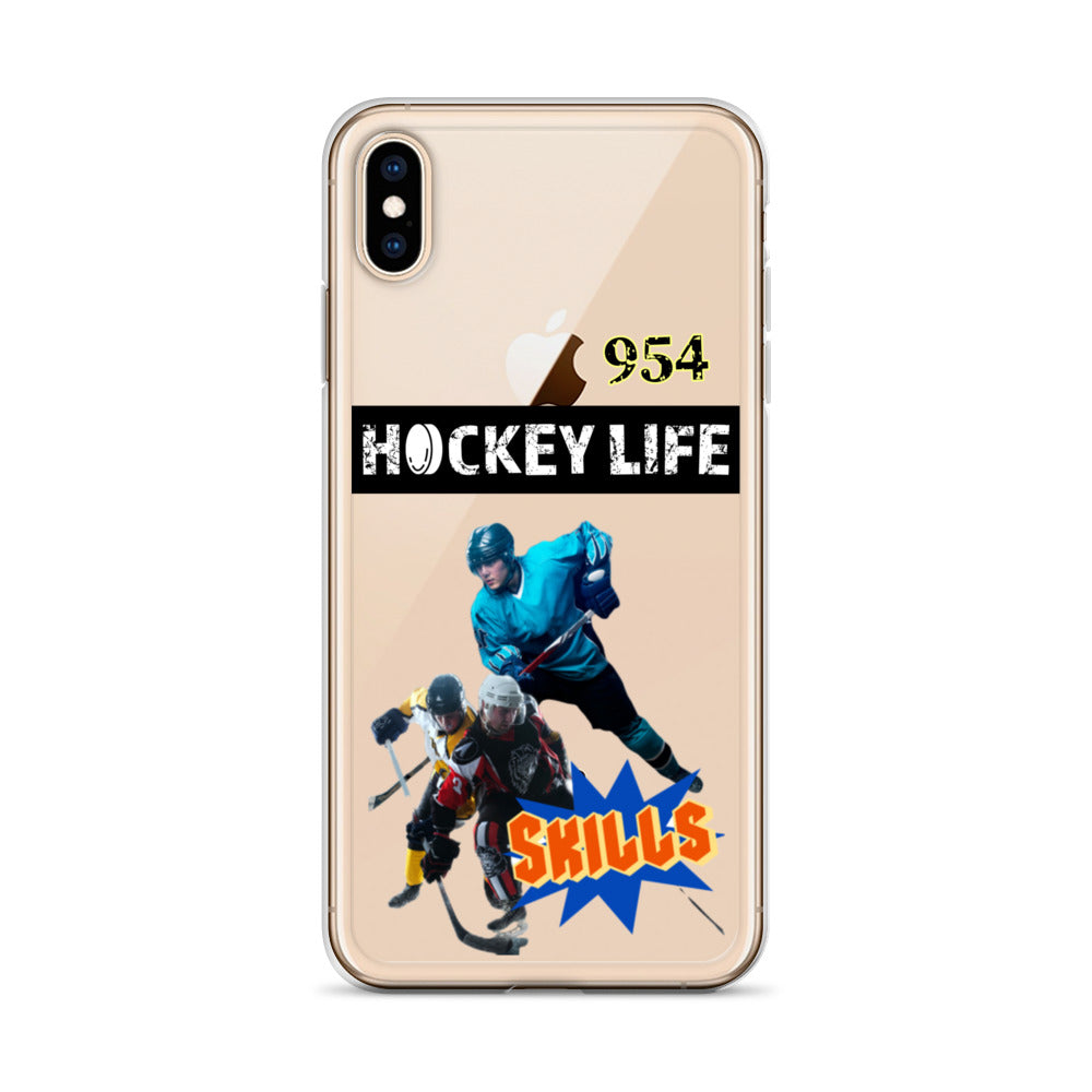 Hockey Life 954 Signature Clear Case for iPhone®