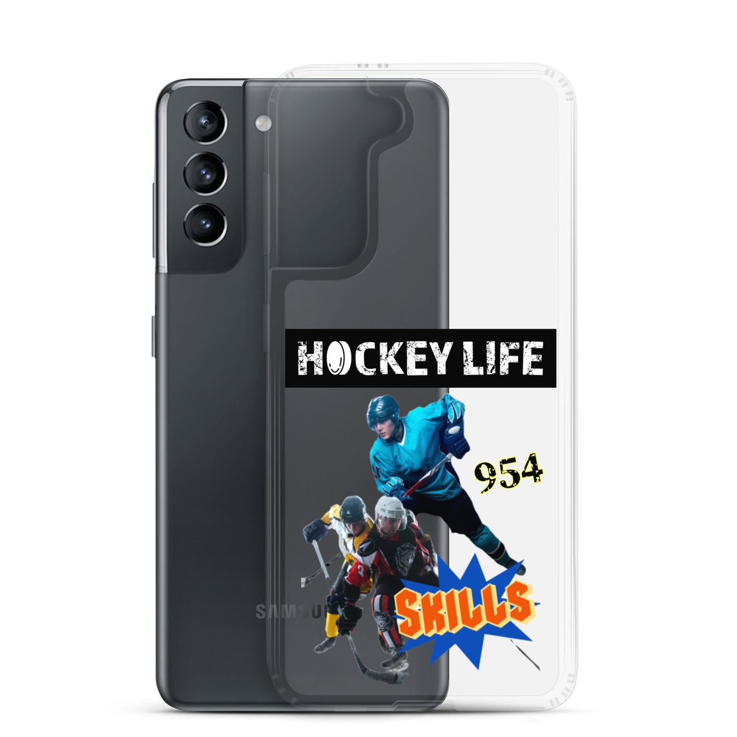 Hockey LIfe 954 Signature Clear Case for Samsung®