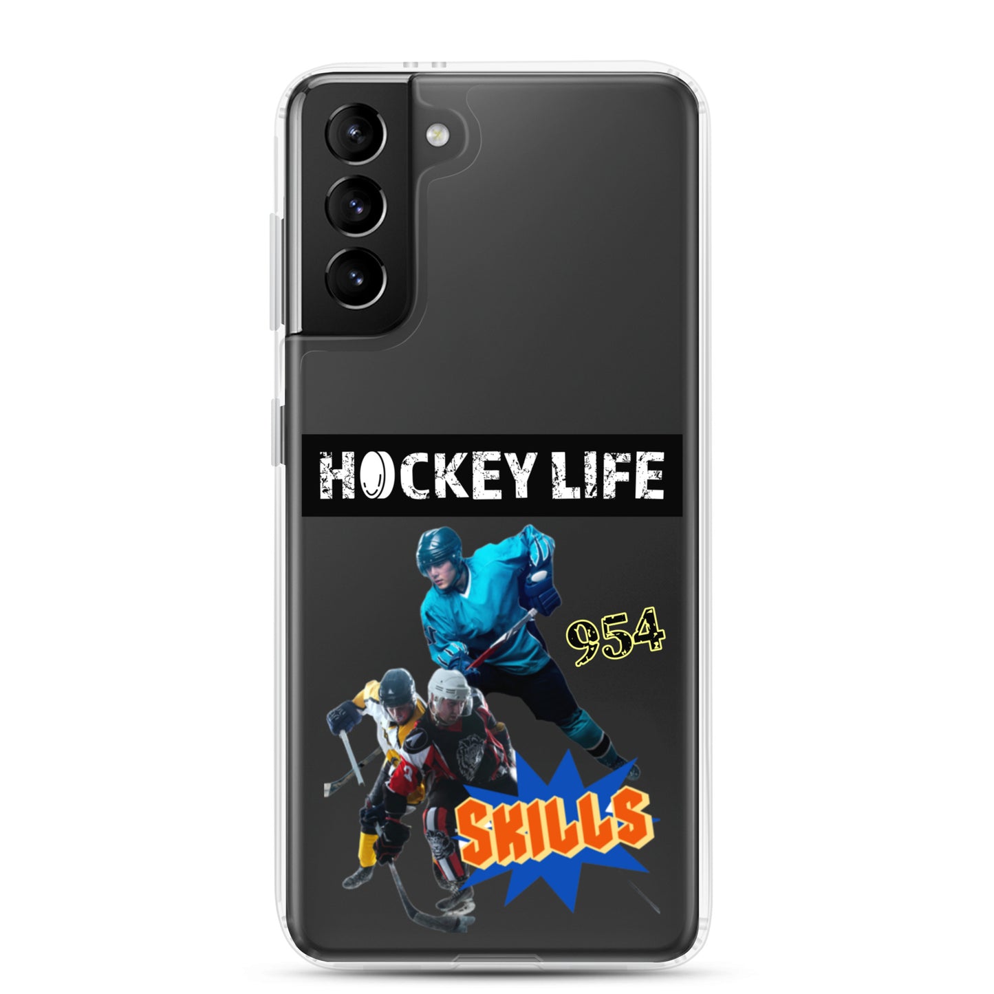 Hockey LIfe 954 Signature Clear Case for Samsung®