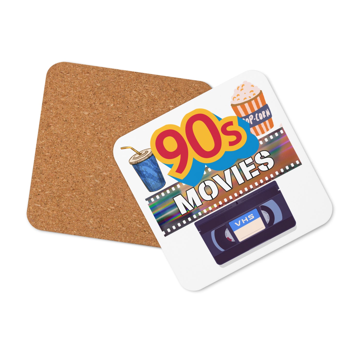 90s RETRO 954 Cork-back coaster