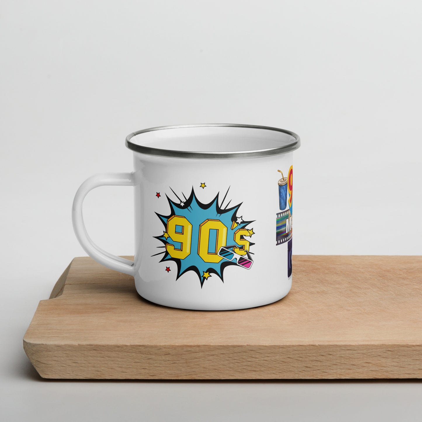 90's RETRO 954 Enamel Mug