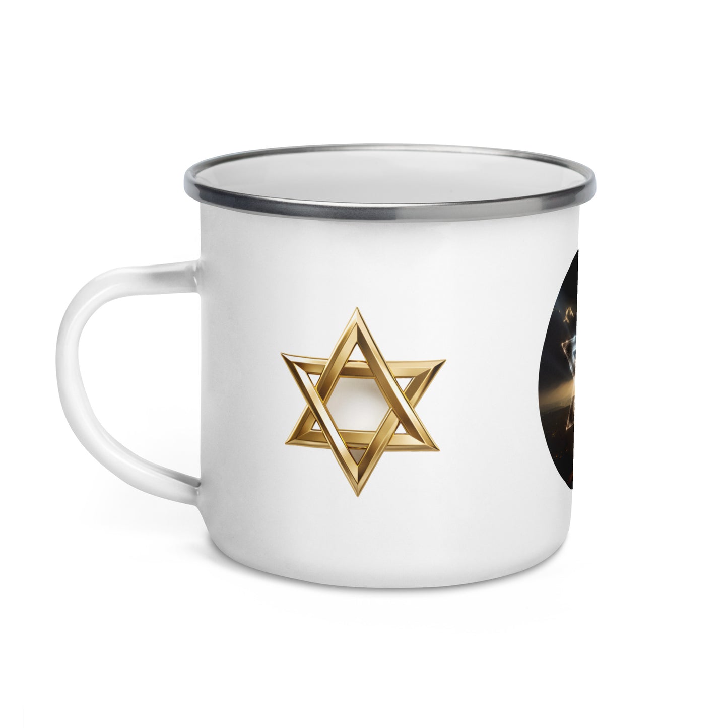 Israel 954 Signature Enamel Mug