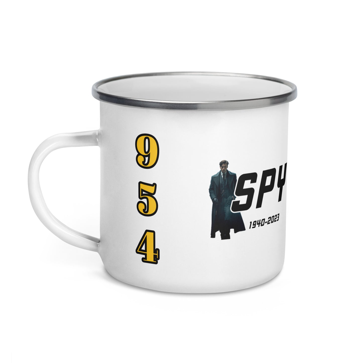 Spy of Spies 954 Siganture Enamel Mug