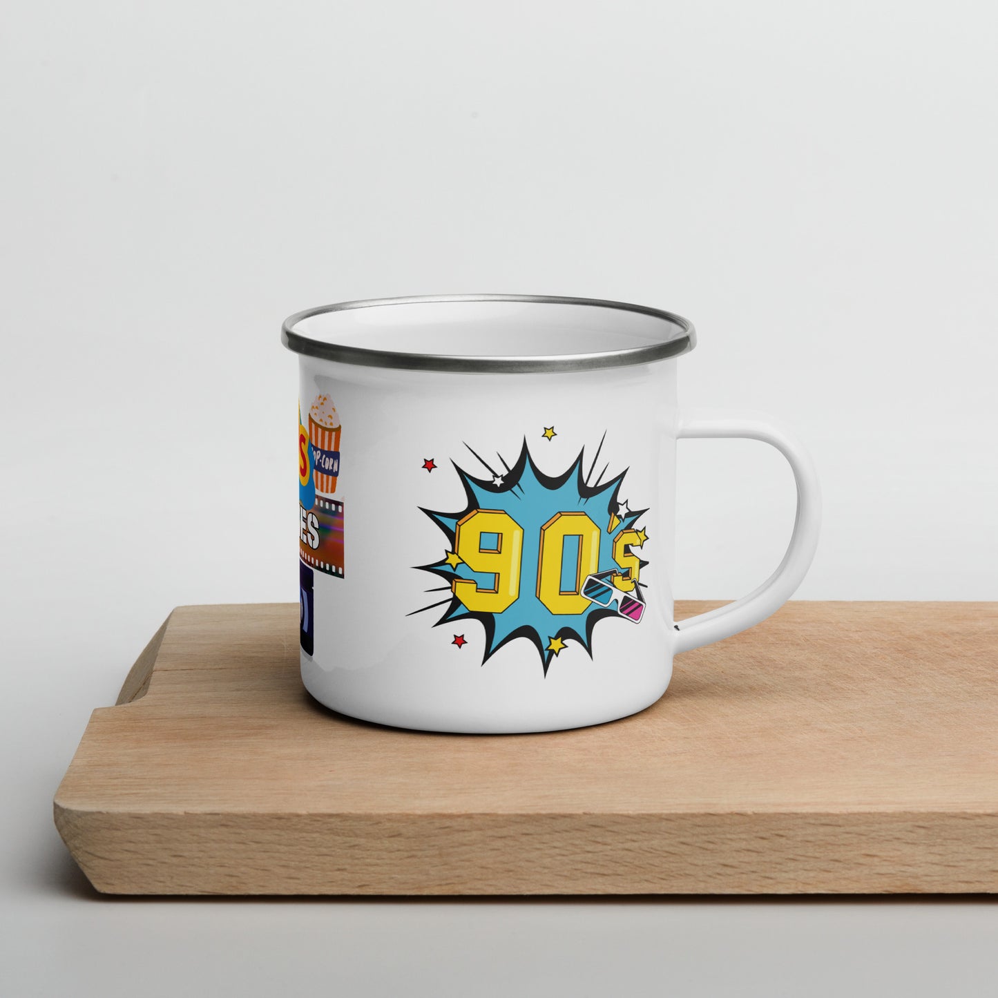 90's RETRO 954 Enamel Mug