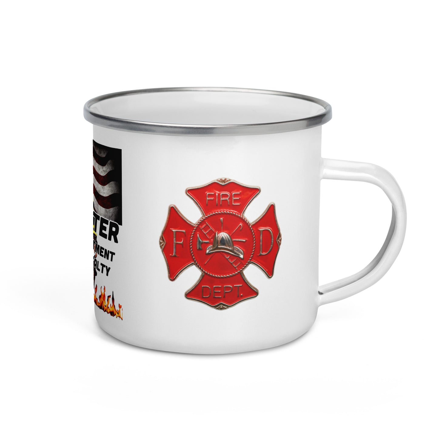 Firefighter 954 Enamel Mug