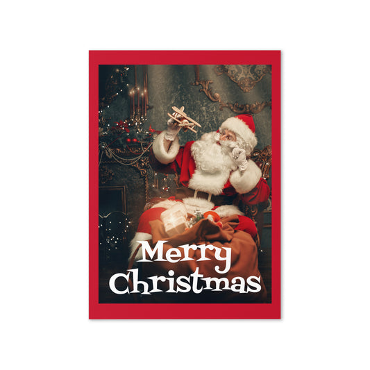 Santa 954 Signature Greeting card
