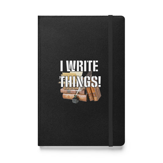 I Write Things! 954 Hardcover bound notebook