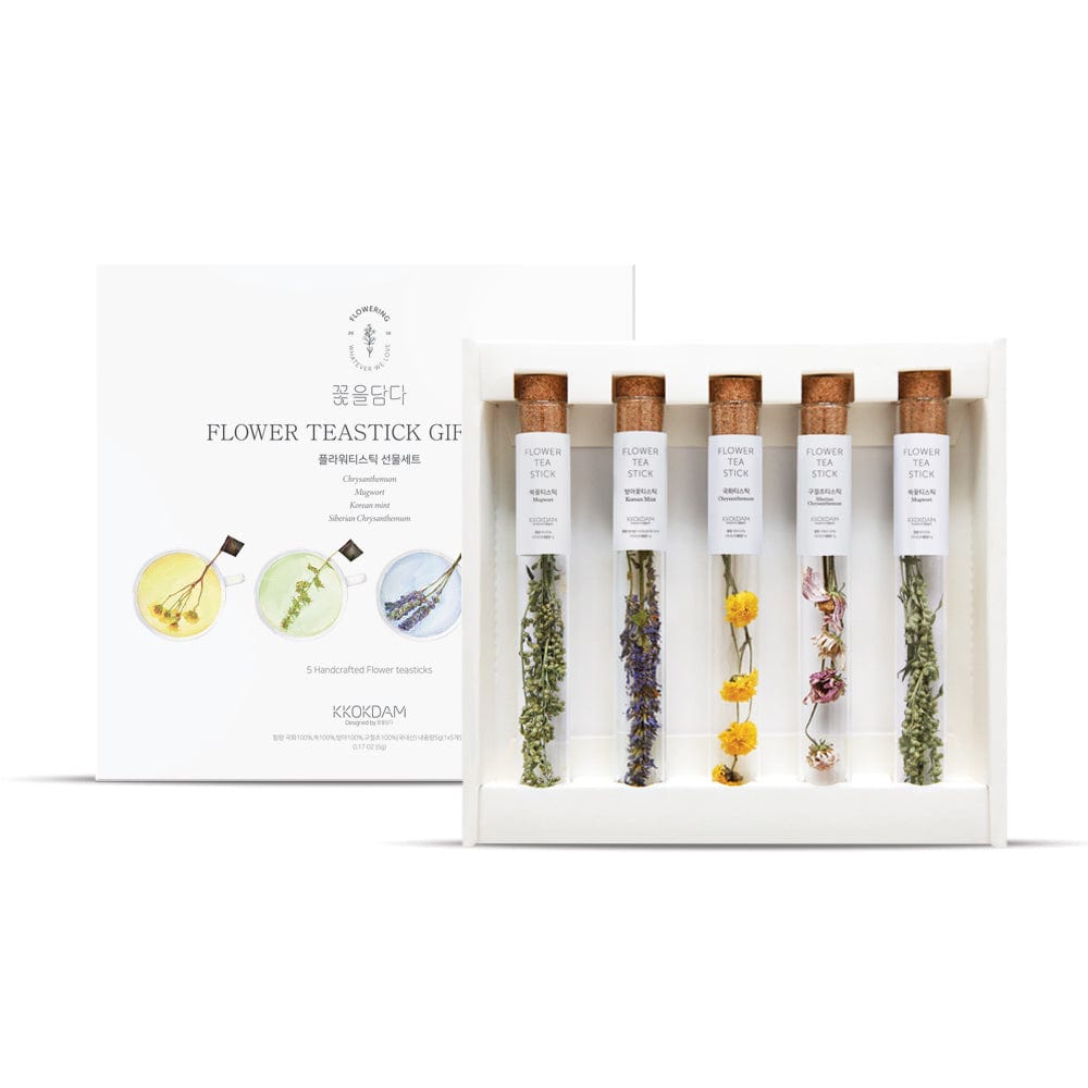 Assorted Flower Tea Stick Gift Set