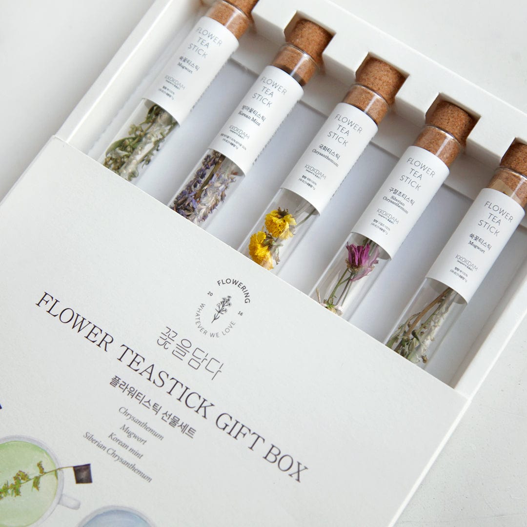 Assorted Flower Tea Stick Gift Set