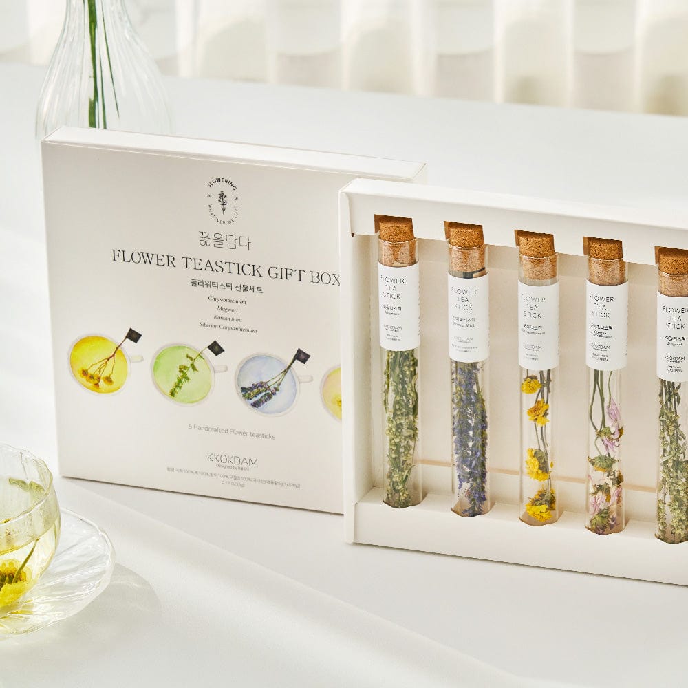 Assorted Flower Tea Stick Gift Set