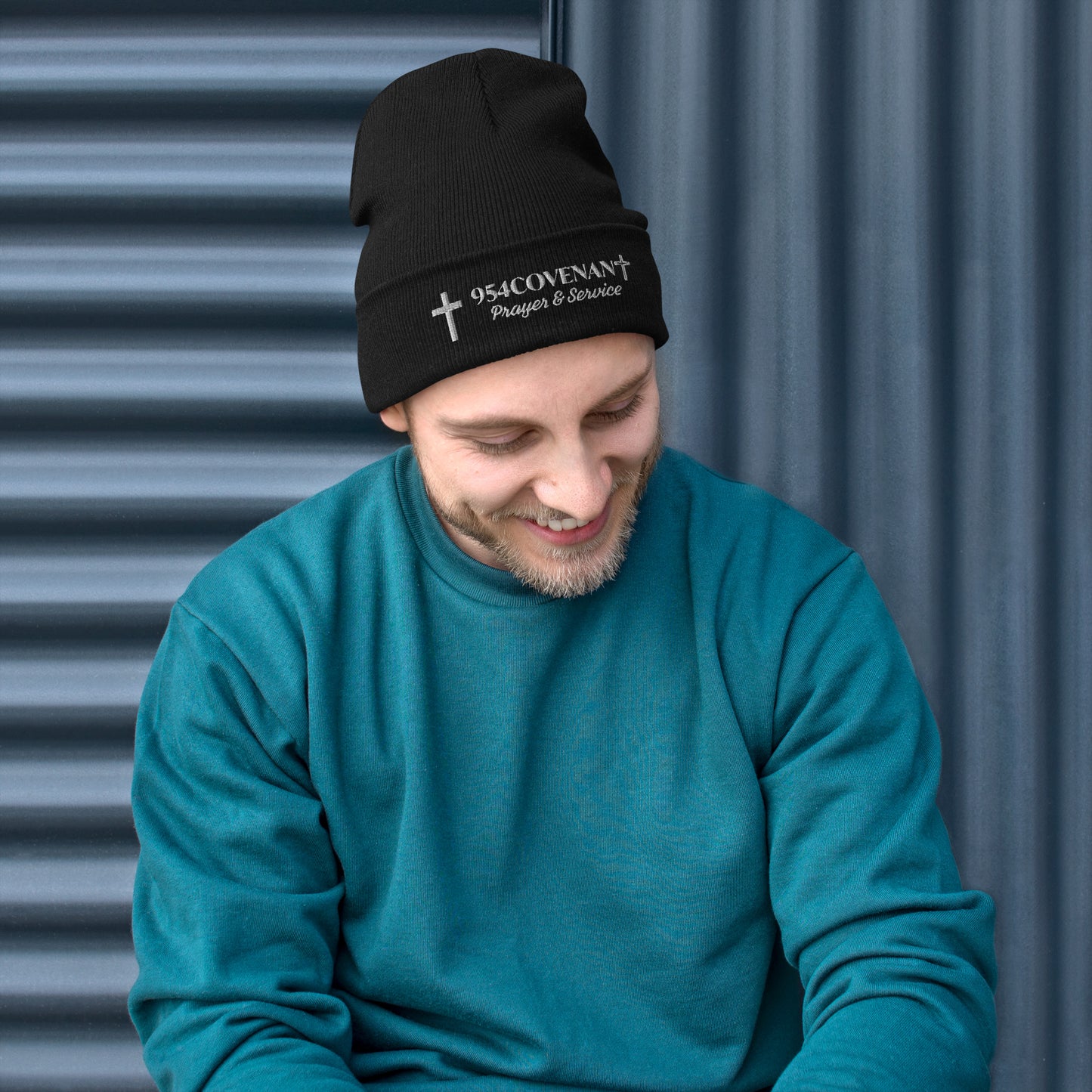 954 Covenant Embroidered Beanie