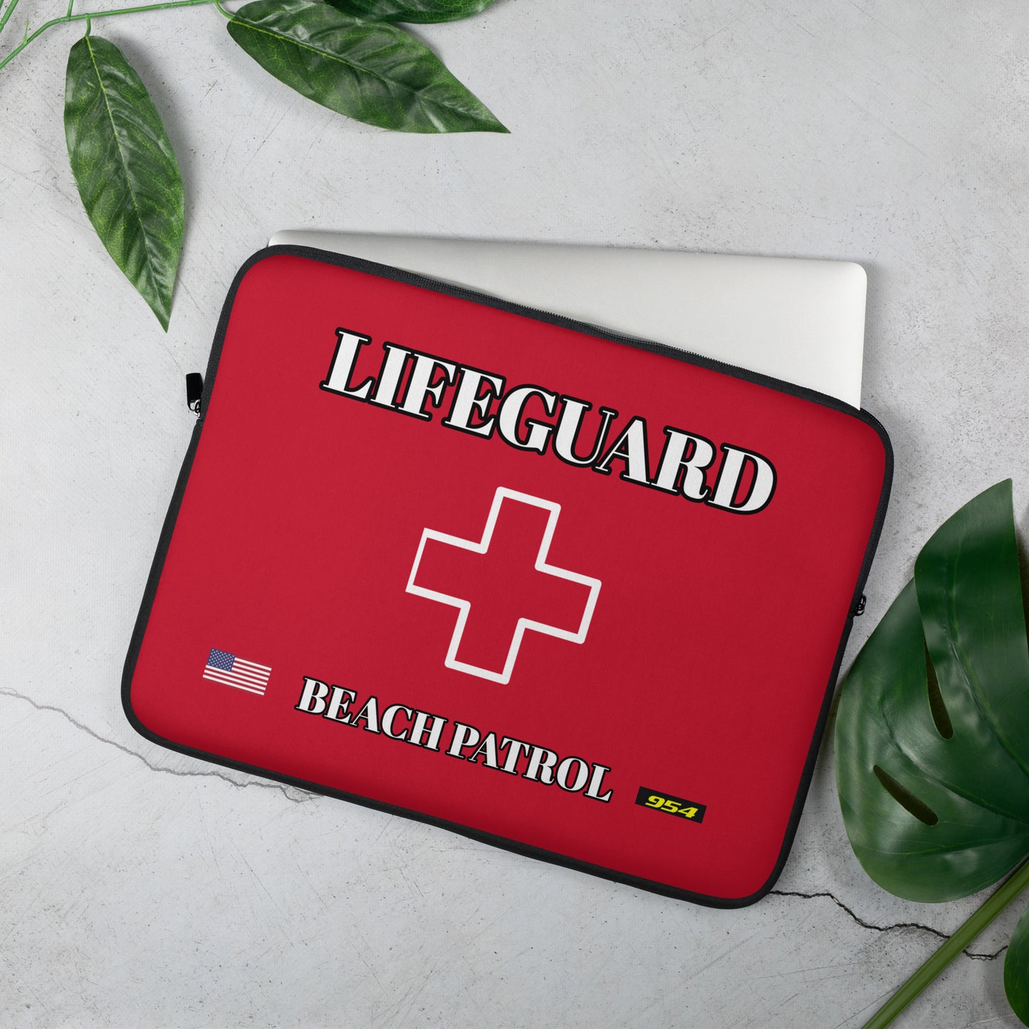 Ocean City 954 Lifeguard Laptop Sleeve